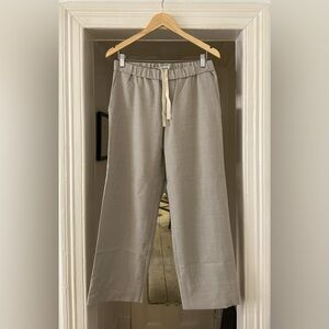 Commas Men's Wool-blend Relaxed
Cropped Trousers sz 32